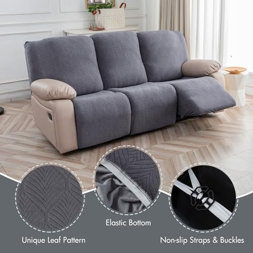 Yueang RECLINER SOFA COVERS 3 SEATER 100% Waterproof Recliner Sofa Slipcovers thumb #2