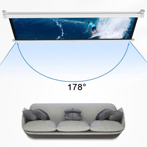 Pantalla Proyector Manual 72 Pulgadas 4:3 miniatura 4