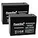 2 Pack - 12V 10Ah Battery for EZIP Scooter 4.0, 4.5, 400, 450, 500