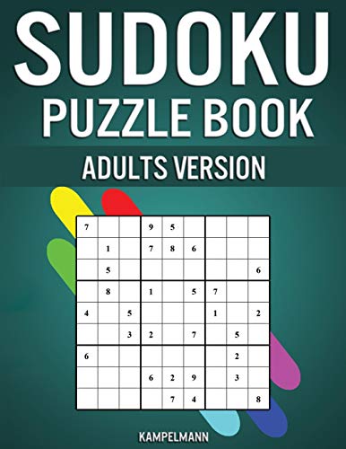 Sudoku Puzzle Book Adults Version: 250 Easy and Medium Sudokus with Solutions and Instructions for Adults