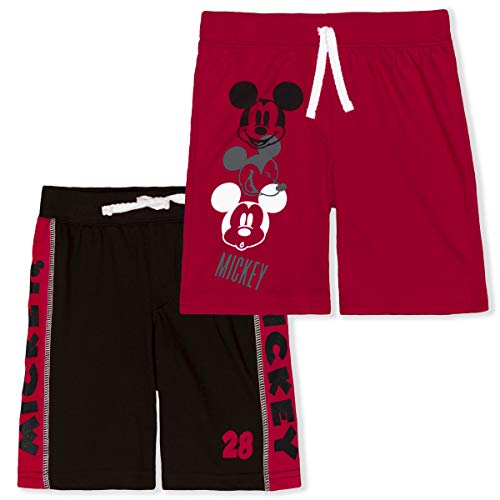 Short Disney Mickey Mouse pour garçon : lot de 2 en coton confortable