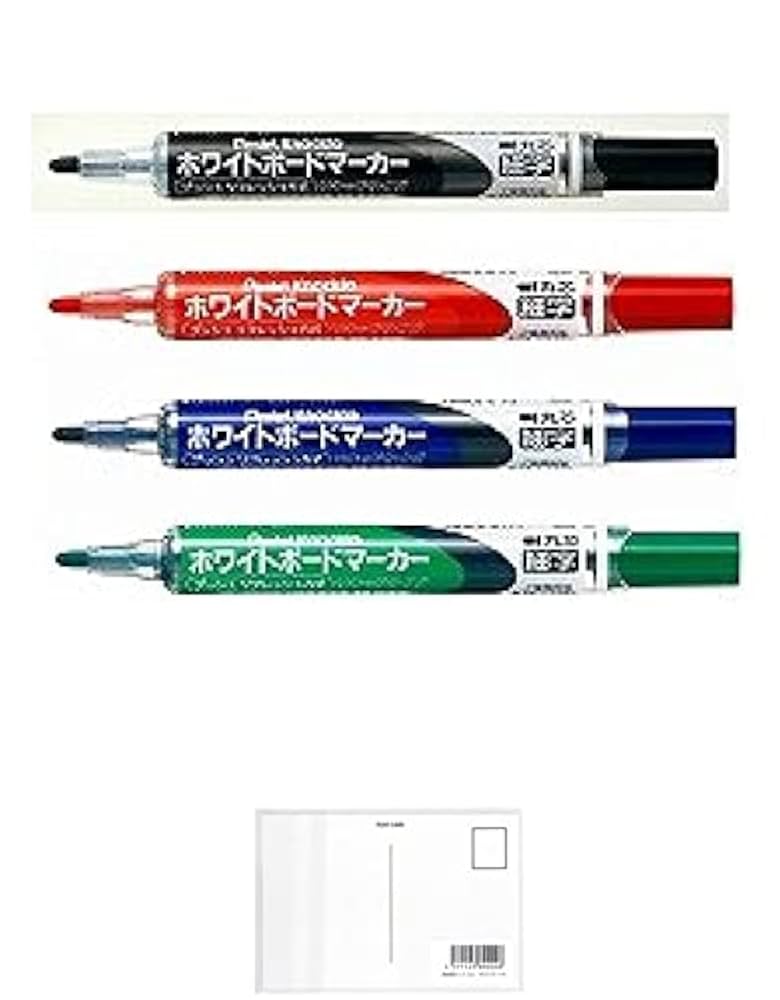 ☆まるぽむ☆ページ Amazon.co.jp: ぺんてる ホワイトボードマーカー ノックル 細字
