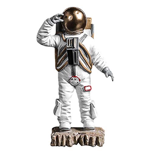 CALIDAKA Astronaut Statues Sculpture Figurine Ornament Resin Spaceman...
