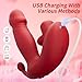 2026 Newly Adult Sex Tools for Women Today App Controlled Vibrator Set 18 Vibration Modes Wearable Toys Triple G Spot Stimulation with Thrusting Tongue Hands-Free Best Personal Pleasure Toys for Women