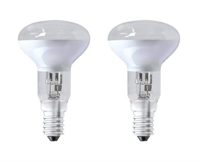 2 Pack R39 Ever Ready Reflector 20W (=25W) Traditional Bulbs, 100% Dimmable Lamps, E14 SES, 235lm, 2700K Warm White (Twin Blister Pack) - Not for Use in Lava Lamps - 80mm Long x 39mm Dia