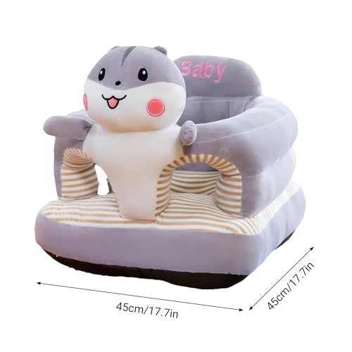 Siège de sol pour bébé stable évitant les chutes en arrière