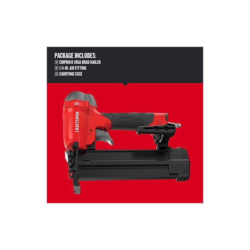 CRAFTSMAN Finish Nailer, 18GA, Pneumatic (CMPBN18K) Barraza's Tool Shop