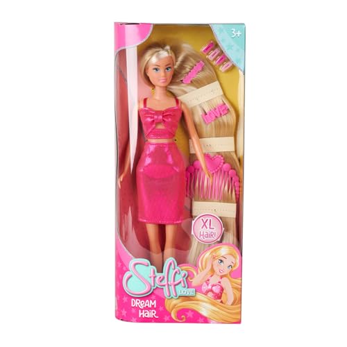 Muñeca Steffi Love con cabello largo y accesorios miniatura 6