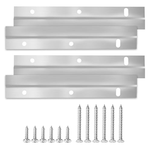 Z Klemmen Zum Schwere Bilder Spiegel Aufhängung 2 Paar Z-Klemmen Bildaufhänger Spiegelhalterung zum Aufhängen Wand Schwerlast