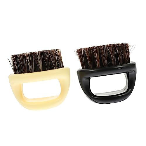 HONMEET Men's Beard Comb Premium Bristle Beard Brush Hair Detangler for Men Hairbrush