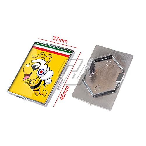 Image of Scooter Accessorie Emblem Horncover Fits for Piaggio Vespa LX Primavera Sprint GTV GTS Super 946 (Yellow)