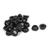 Aexit 20 Pcs Washers 18mm x 9mm Black Rubber O Ring Seal Sealing Washer Flat Washers ket Grommet