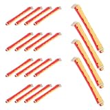 SKISUNO 24 Stück Kunststoff Dauerwellenwickler für Kalte Wellen Selbstgemacht Lockenstäbe für Langes und Kurzes Haar Salonqualität für Heim und Salongebrauch