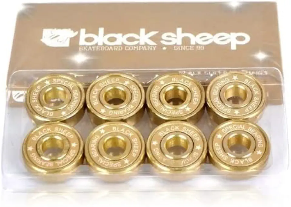 Rolamento Skate Importado Black Sheep Gold