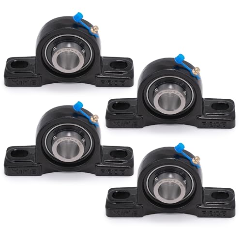 XiKe UCP205-14 �s���[�u���b�N�x�A�����O - 7/8�C���`�{�A�t���N�����X�`�[���x�A�����O - �}�E���g�s���[�u���b�N�x�A�����O4�p�b�N - �Z���t�A���C�����g