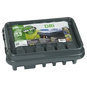 Dri-Box DB-285-UK-B FL-1859-285 IP55 Weatherproof Box, Black