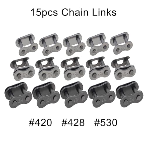 Image of Windance Chain Breaker Removal Tool Kit with 15pcs Chain Master Connect Link Pins 420 428 530 for Motorcycle Dirt Bike Scooter Bicycle Tractor 4 Wheeler ATV 50cc 100cc 150cc