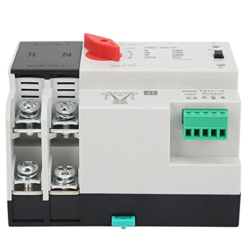 Interruptor de transferencia automática 100A suministro para generador doméstico de 2 vías 3