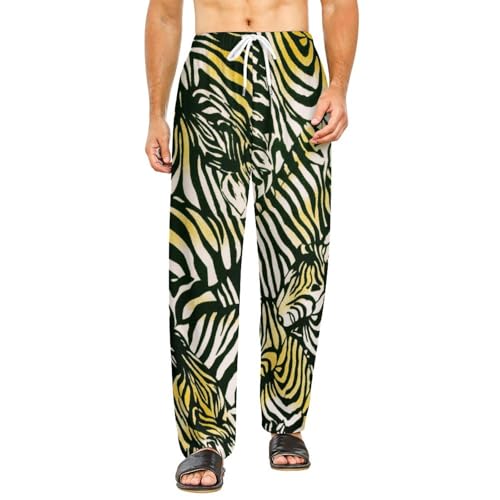 Bas de pyjama femme cheval dessin animé long pantalon de détente avec poches