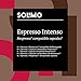 Marca Amazon - Solimo Cápsulas Espresso Intenso, compatibles con Nespresso - 100...