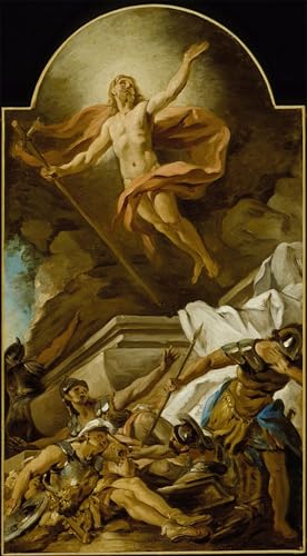 Impression d'affiches Résurrection Jean François De Troy affiche toile portrait mural 60x90