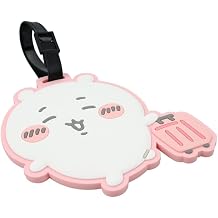 Japanese Cute Chikawa Suitcase Luggage Tag with Waterproof & Reusable Name Label Card, Travel Tags, Bag Tags, Privacy Protection, Travel Essentials, Cute Cartoon Goods for Kids, CW-2