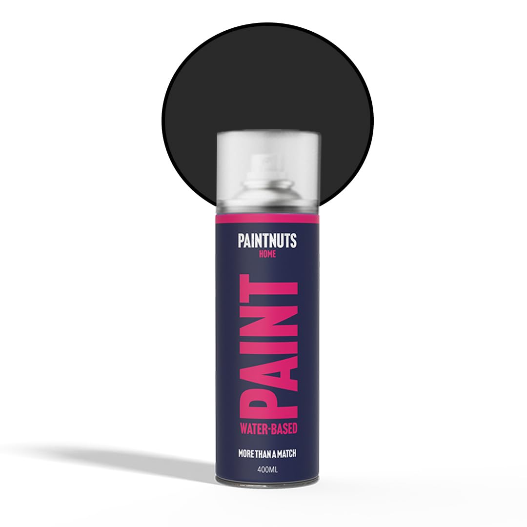 Paintnuts Traffic White Water Based Multi-Surface Paint - Ral-9016 - Gloss 400Ml Spray Can