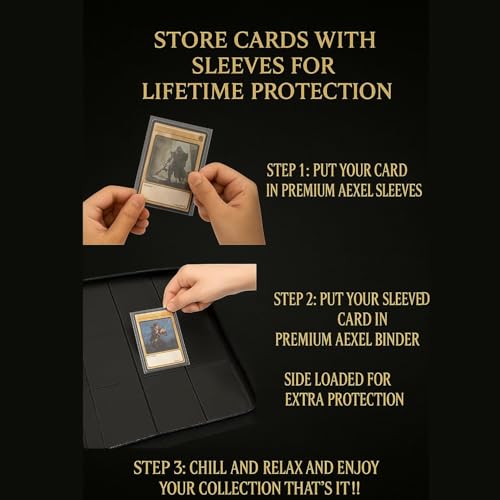 Image of Premium Trading Card Zipper Binder 360 Card Capacity 9 Pocket Pu material For Trading Cards, Sports Cards, TCG Cards (Luxury White)