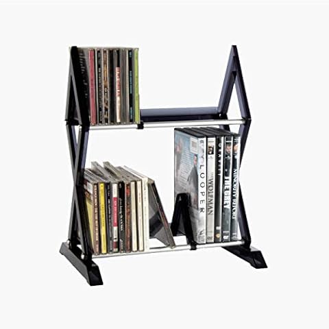 Atlantic Mitsu 2-Tier Media Rack for CDs and DVDs Cover