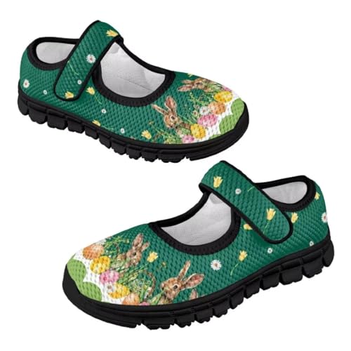 Easter Day Toddler Little Girl Mary Jane Dress Shoes Non Slip School Uniform Shoes for Party