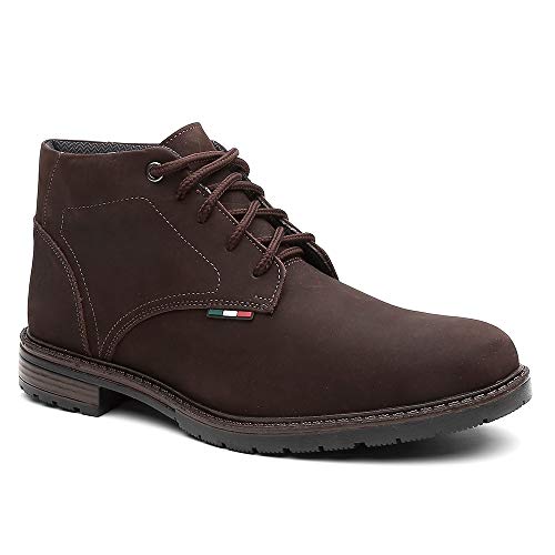 BOTA COTURNO ITALY V COURO LEGÍTIMO (Café, 40)