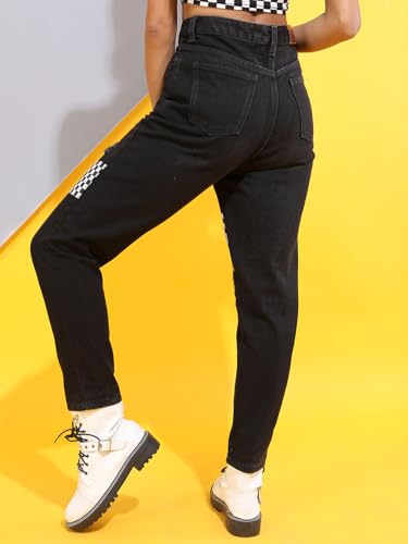 Image of Tokyo Talkies Women's Regular Fit Regular Mid-Rise Jeans Pant