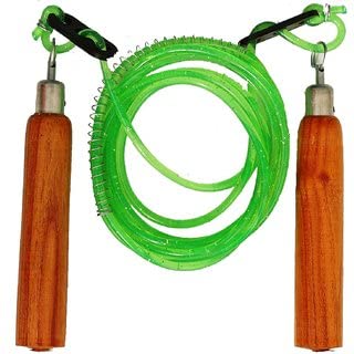 StarX Wooden Handle Skipping Rope, Adult (Multicolor) at Rs. 49