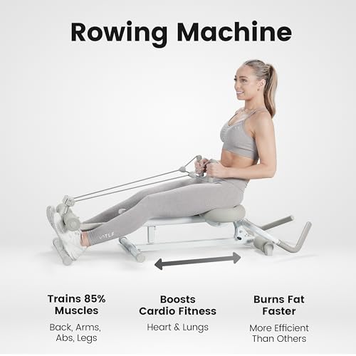 wonder core pro max ab machine for stomach workout ab workout equipment for home gym trainer 4-in-1 exercise equipment - rowing leg press glider roman chair