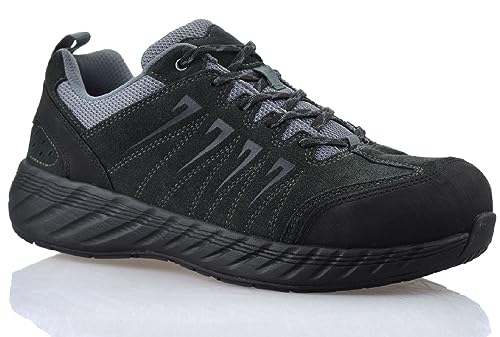 sole london MENS SAFETY BOOTS WIDE FIT SHOES ANKLE WORK STEEL TOE CAP HIKING TRAINERS SHOE