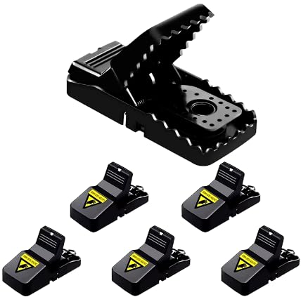 Mouse Traps 6 Pack, Best Reusable Mouse Traps, Mice Traps For Indoors And Outdoors, Mouse Catcher Better & Safe, Quick And Effective Rodent Control