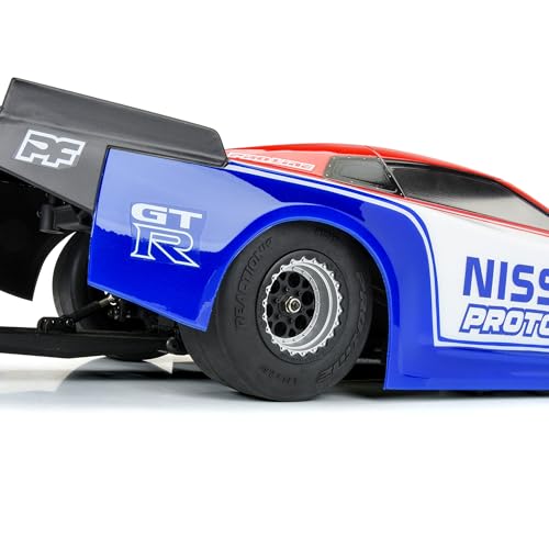 Pro-Line Racing Reaction HP No-Prep Drag Racing Belted Tires 2 for Losi Mini No-Prep Drag Car Rear PRO1023600