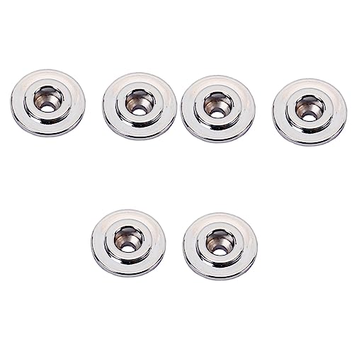 FAVOMOTO 3sets Bass Guitar Parts Press String Buckle String Retainer for Bass Guitar Accessories 2pcs*3