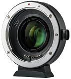 EF-EOS M2 Autofocus Lens Adapter 0,71x Speed-Booster Compatible for Canon EF Lens to EF-M Mount Camera CAN0N EOS M M2 M3 M5 M6 M10 M50 M100 M200