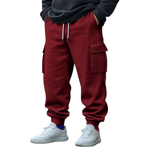 Pantalon utilitaire à poches verticales et cordon de serrage WWricotta