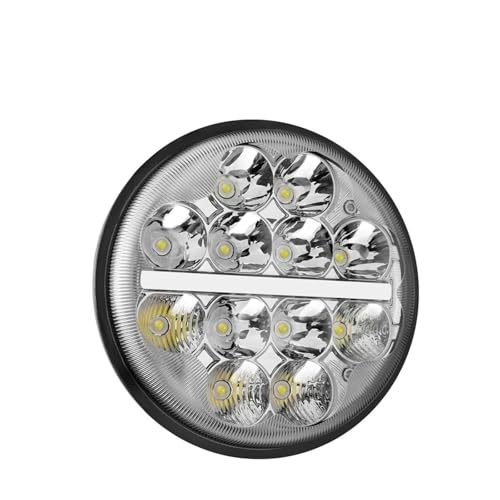 Phare LED de 5,75 pouces moto optique ronde 5 3/4 projecteur avant universel 1001A