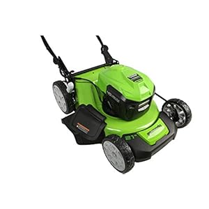 Greenworks 40V 21 Cordless Brushless Push Mower 40Ah 20Ah USB Batteries and Charger Included