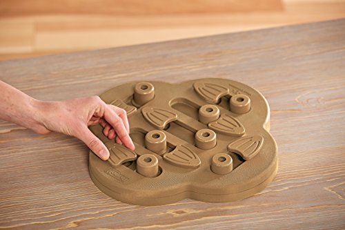 Outward Hound Nina Ottosson Dog Hide N' Slide Tan Interactive Treat Puzzle Dog Toy #TOP6