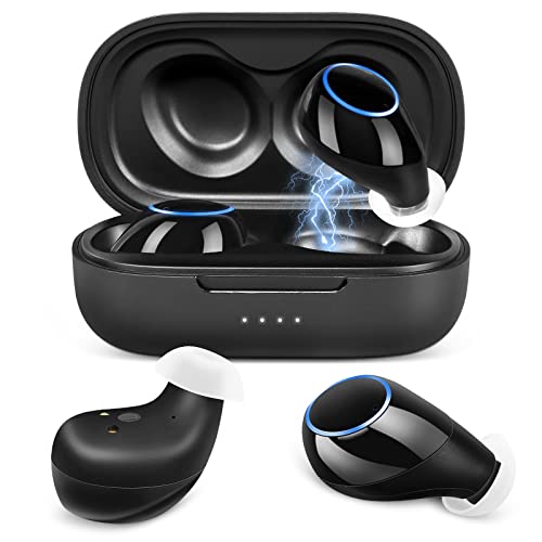 Kibvoe Hearing Aids For Seniors Rechargeable With Noise Cancelling, Digital Devices With 3 Programs 5 Levels Volume For Optimal Hearing Experience, Smart Touch Operation, Nano Otc Hearing Amplifier In-Ear With Tinnitus Masking Mode #TOP20