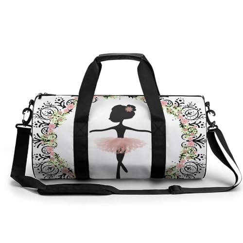 Sac de sport gym filles de ballet grand volume 45cm imperméable