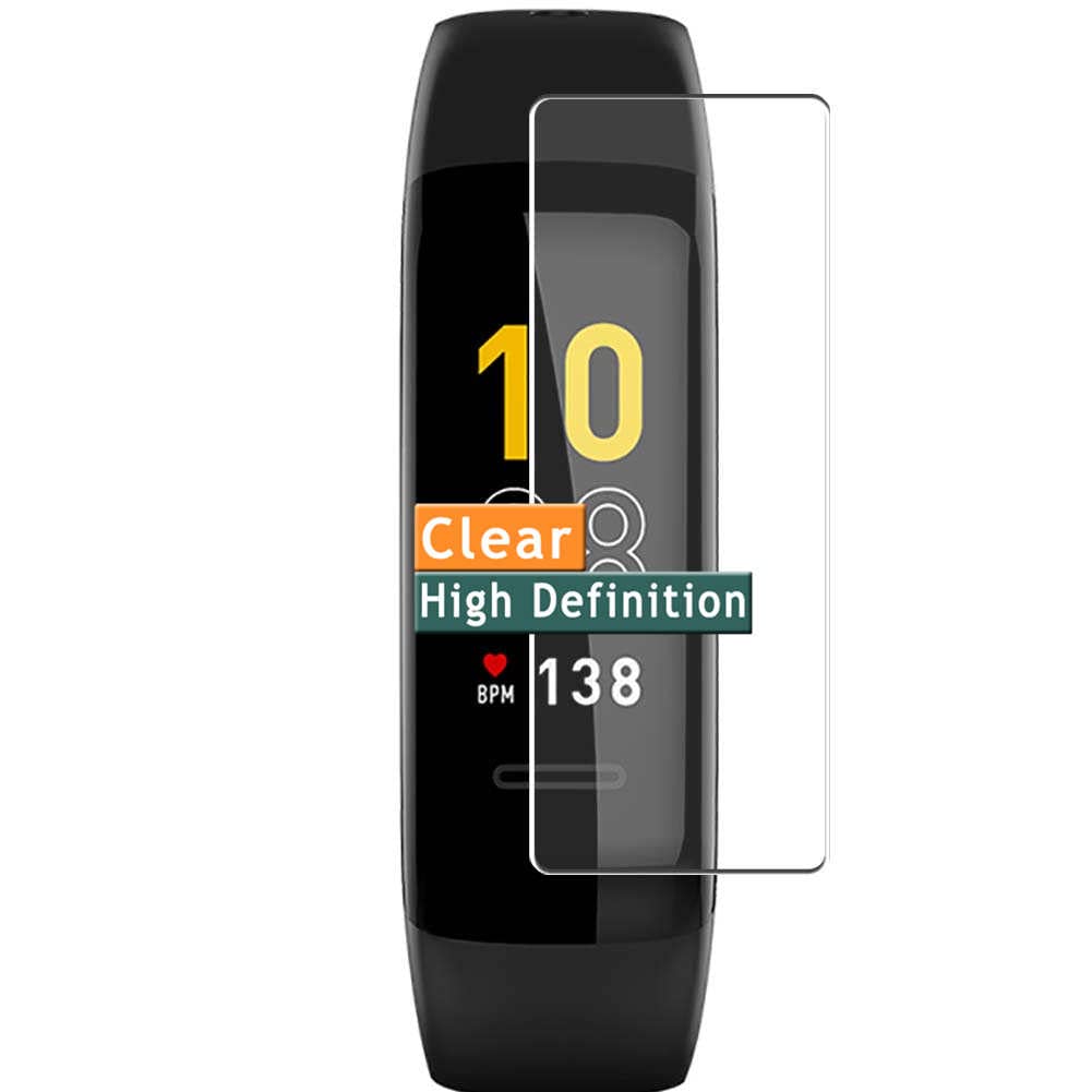 4-Pack Screen Protector, compatible with Lifesense Band 5 mambo Band5 TPU Film Protectors Sticker [ Not Tempered Glass ]