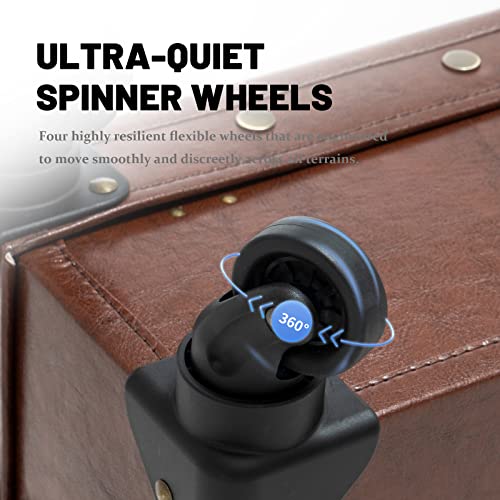 COTRUNKAGE 2-Piece Vintage Suitcase Set