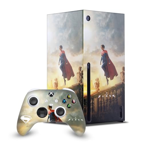 Skin Xbox Series X Supergirl autocollant console de jeu The Flash 2023