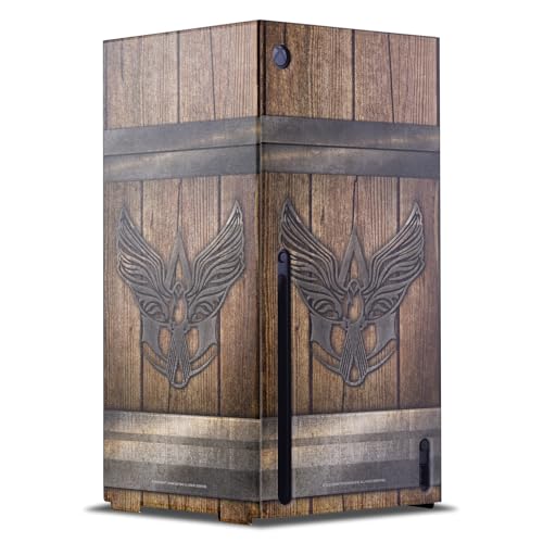 Xbox Series X autocollant Assassin's Creed finition effet bois et métal réaliste
