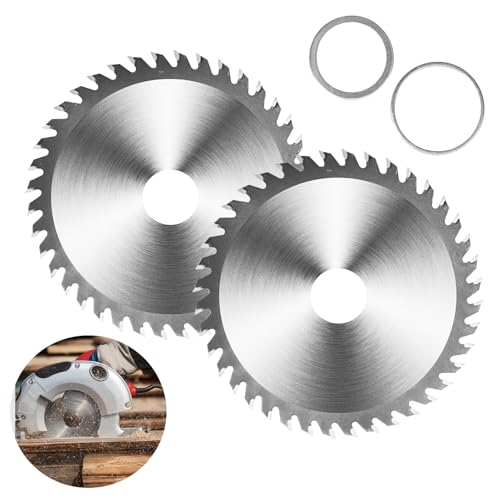 4.5 Circular Saw Blade 115mm 2 pcs 40 Teeth Wood cutting Mitre Saw Blade Plastic Alloy Carbide Angle Grinder Saw for Angle Grinder Cutting Disc Wood